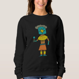 Sweatshirt Blue Star Kachina
