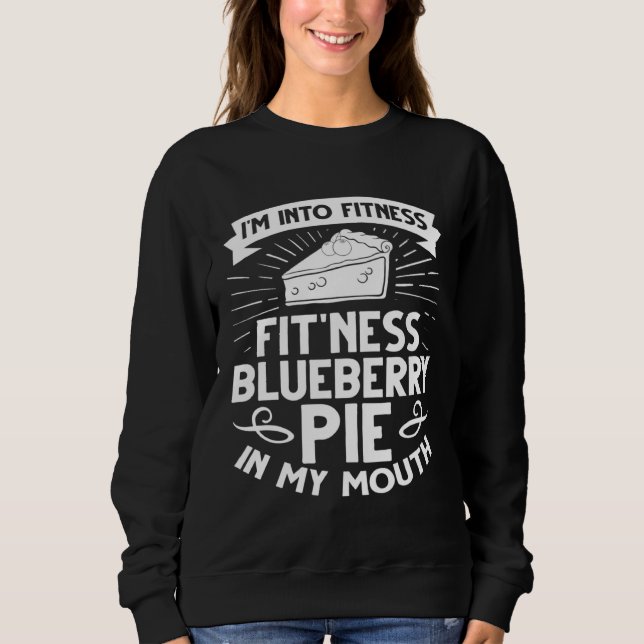 Sweatshirt Blueberry Cake Blueberry Blueberry Recipe Vegan (Devant)
