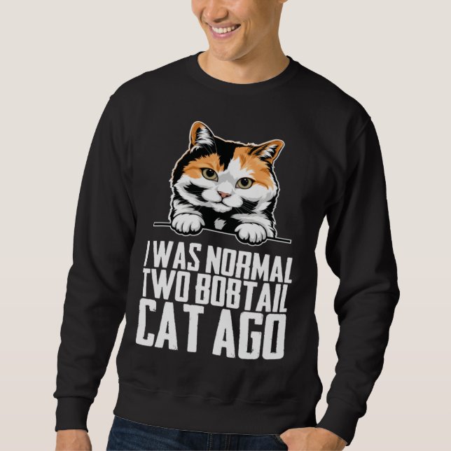 Sweatshirt Bobtail  Bobtail cats  Bobtail mom  4 (Devant)