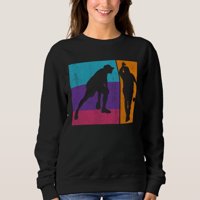 Sweatshirt Bocce Ball Player  9 (Devant)