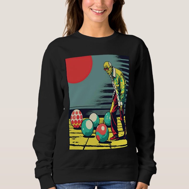 Sweatshirt Bocce Ball Retirement Appreciation Pop Bocce Ball  (Devant)