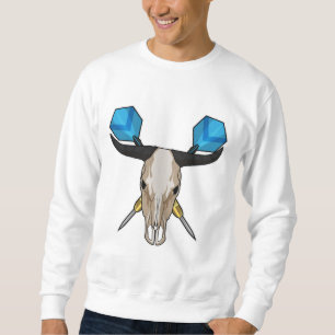 Sweatshirt Bœuf aux fléchettes avec fléchette