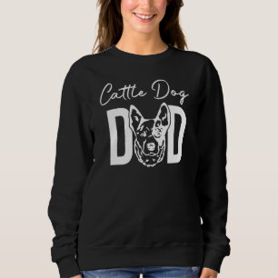 Sweatshirt Boeuf père chien bétail papa bétail papa chien chi