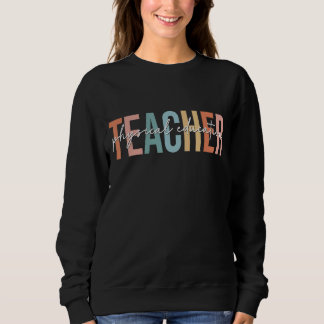 Sweatshirt Boho Retro Enseignant de l'éducation physique Vint