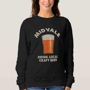 Sweatshirt Boire Midvale Bière artisanale locale Utah Boire j