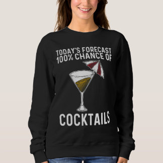 Sweatshirt Boisson Cool Cocktail Pour Hommes Femmes Alcoolisé