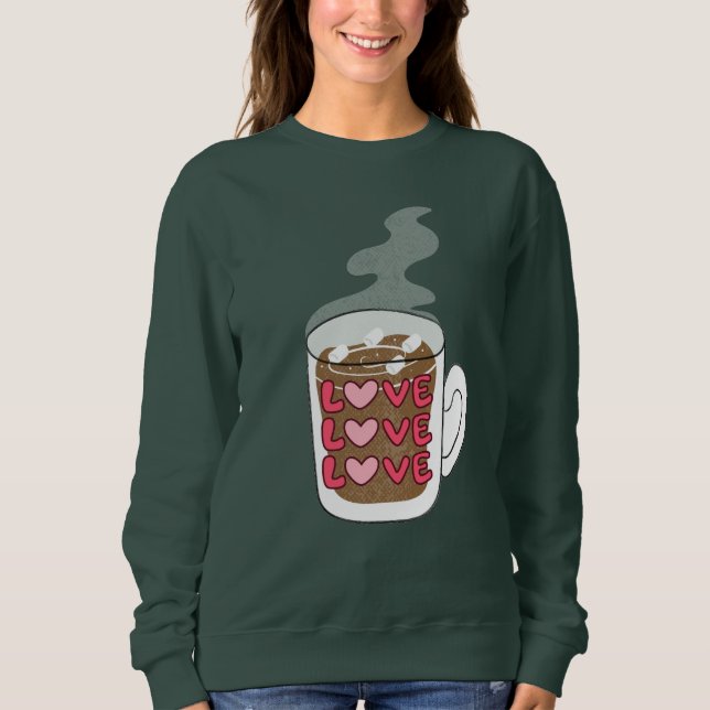 SWEATSHIRT BOISSONS, (Devant)