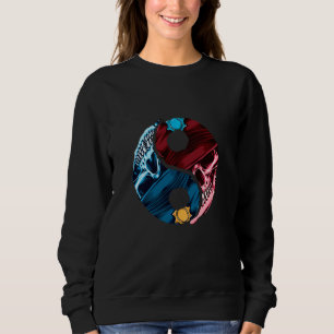 Sweatshirt Bon Cop Mauvais Cops Yin Et Yang Officier De Polic