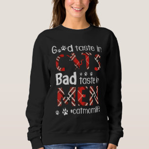 Sweatshirt Bon Goût En Chats Mauvais Goût En Hommes Joyeux Jo