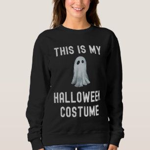 Sweatshirt Bon Marché Ceci Est Mon Costume Halloween Scary Éf