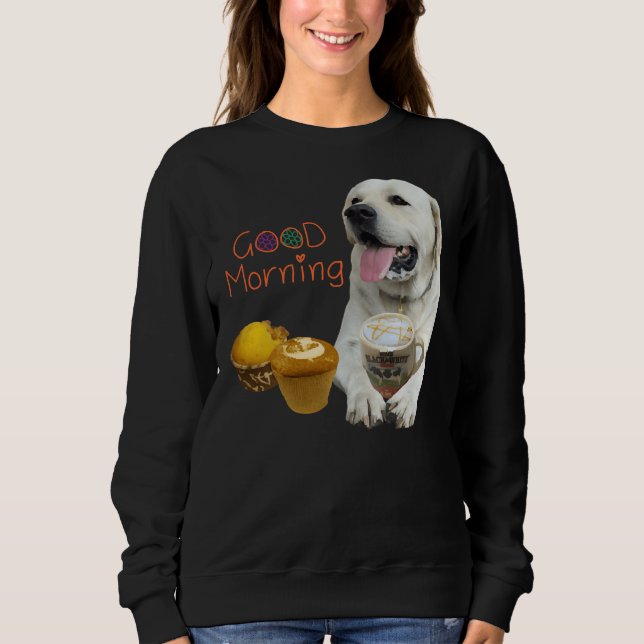 Sweatshirt Bonjour (Devant)