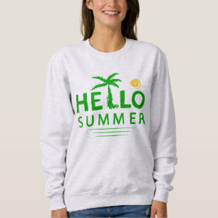 Sweatshirt Bonjour été