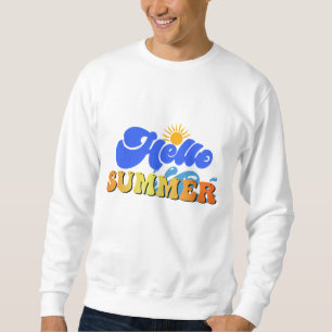 Sweatshirt Bonjour été