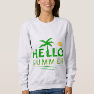 Sweatshirt Bonjour été