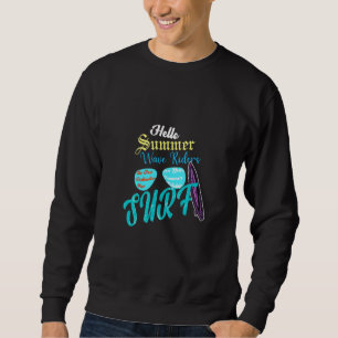 Sweatshirt Bonjour Surf Summer Wave Riders