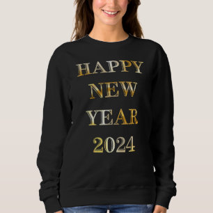 Sweatshirt Bonne année or
