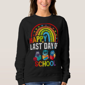 Sweatshirt Bonne Dernière Journée De Diplôme D'Étudiant-Ensei
