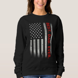 Sweatshirt Bonne Fête des pères Meilleur Papa Jamais Avec Nou