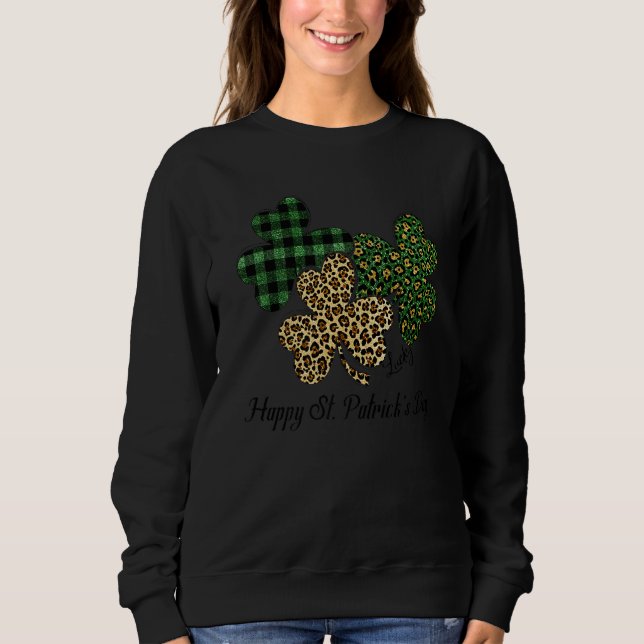 Sweatshirt Bonne Saint Patrick's Day (Devant)