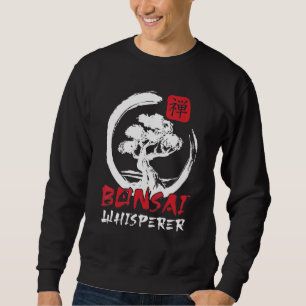 Sweatshirt Bonsai Whisperer Bonsai Tree Master Japonais
