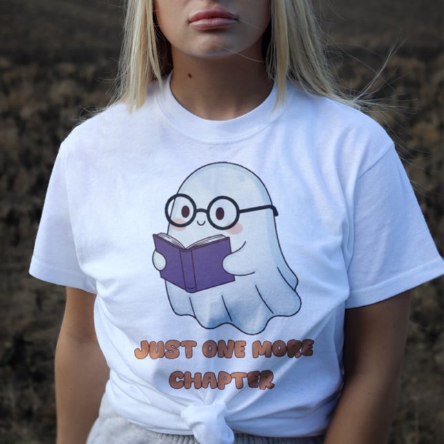 Sweatshirt Bookish Ghost Halloween Cosy Reading Spirit (Créateur téléchargé)