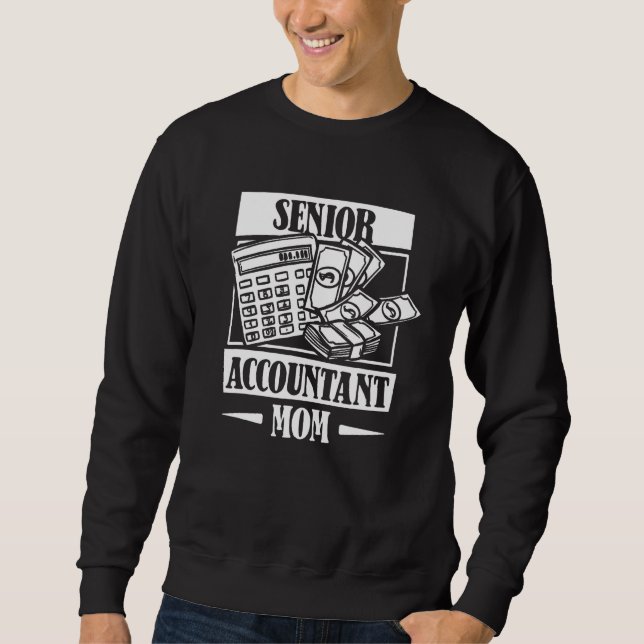 Sweatshirt Bookkeeper Mom Accountancy Finance  Cpa Senior Acc (Devant)