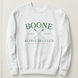 Sweatshirt Boone Alpine Ski Club, Caroline du Nord