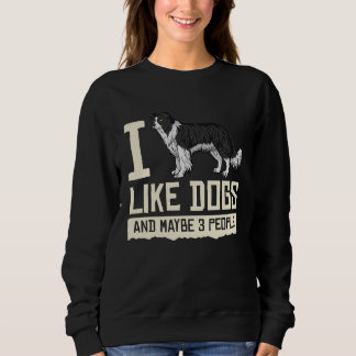 Sweatshirt Border Collie Dog Puppies Owner Lover 1