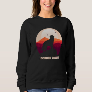 Sweatshirt Border Collie et Montagne Premium