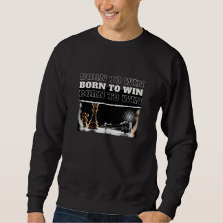 Sweatshirt BORN TO WIN Chess Victory Hoodie – Motivational