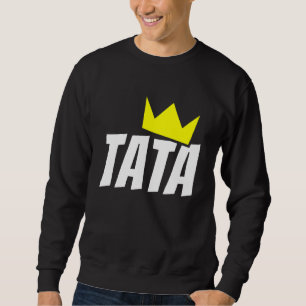 Sweatshirt Bosnie Tata Babo Otac Idée Anniversaire Pour Fier