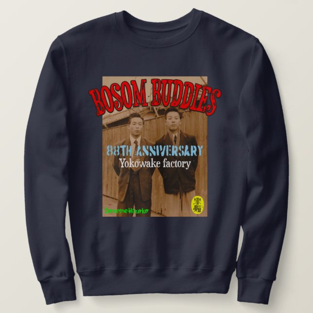 SWEATSHIRT BOSOM BUDDIES (Design devant)