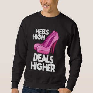 Sweatshirt Boss Lady Heels High Deal CEO