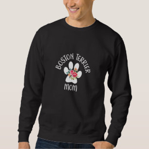 Sweatshirt Boston Terrier Maman