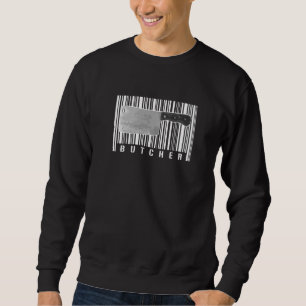 Sweatshirt Boucherie Cuisine Couteau Viande Viande Viande Via