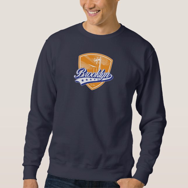 Sweatshirt Bouclier de Brooklyn avec motif Swoosh (Devant)