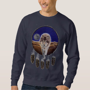 Sweatshirt bouclier de loup