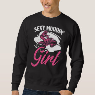 Sweatshirt Bouddin' Girl Quad Princess Quad Bike Déambulant S