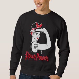 Sweatshirt Boulanger Pâtissier Pâtisserie Joie Dire Poudre d