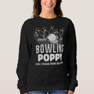 Sweatshirt Boule de Bowling Mens Dix Pin Normale Populaire Ma
