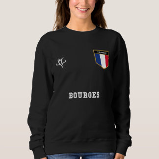 Sweatshirt BOURGES France Vintage Sports