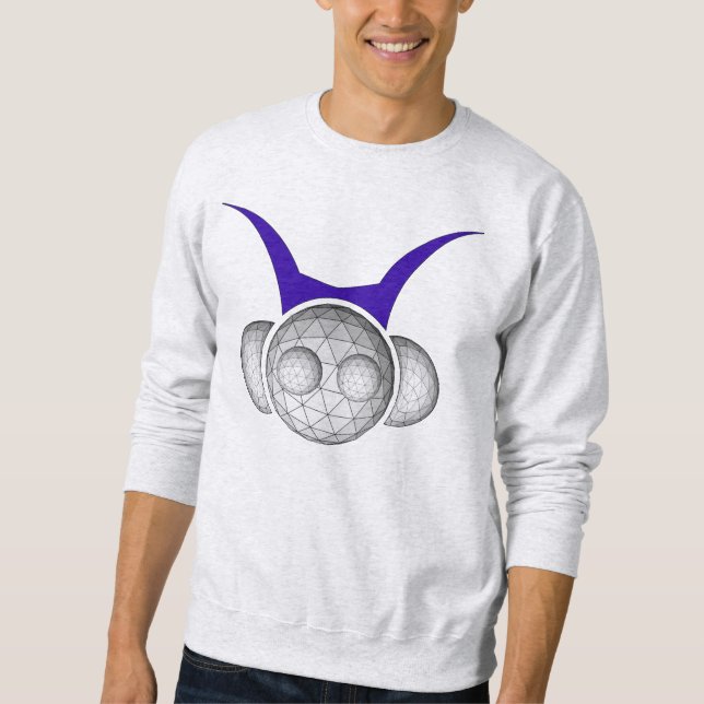 Sweatshirt Bouton ASTRO HEAD avec dossier (Devant)
