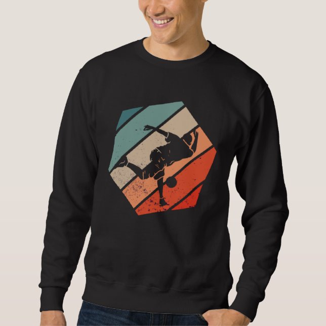 Sweatshirt Bowler Bowling Retro Bowling Ball Bowling Pin Bowl (Devant)