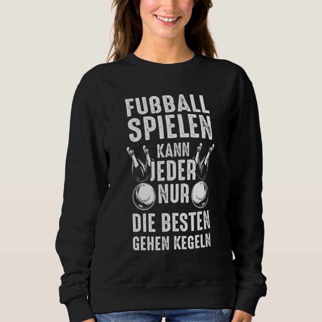 Sweatshirt Bowling (Devant)