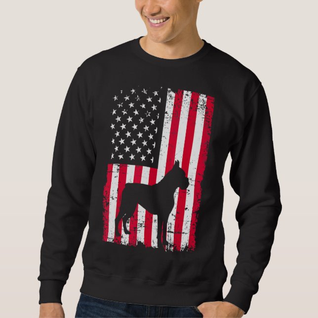Sweatshirt Boxer Dog 3 (Devant)
