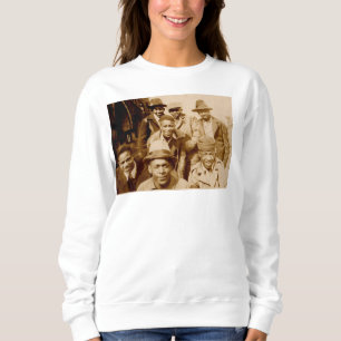 Sweatshirt boyz des années 1930 du capot RPPC