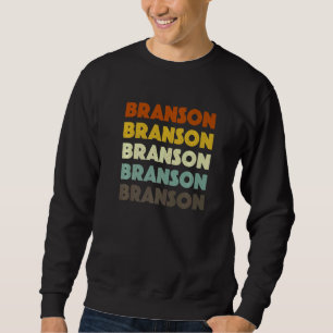 Sweatshirt Branson Missouri Américain Mo Usa Résident de la v
