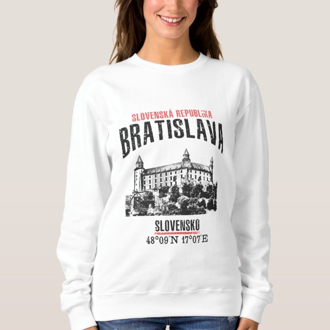 Sweatshirt Bratislava (Devant)