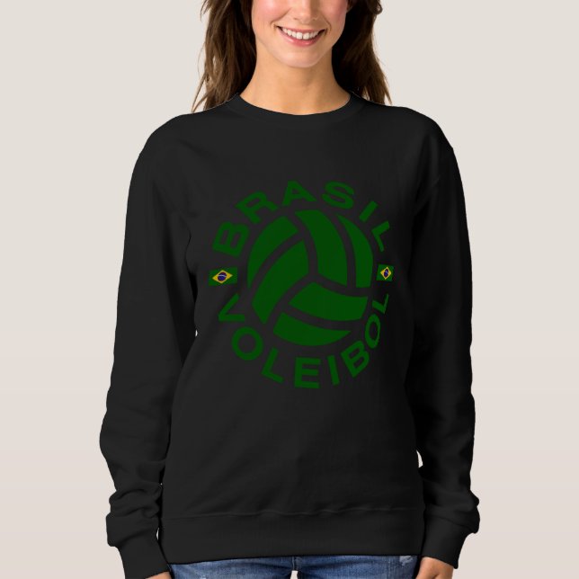 Sweatshirt Brazil Volleyball Double sided (Devant)