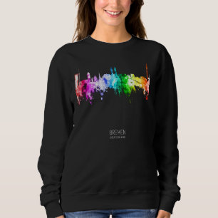 Sweatshirt Bremen Allemagne Toits Gratte-ciel